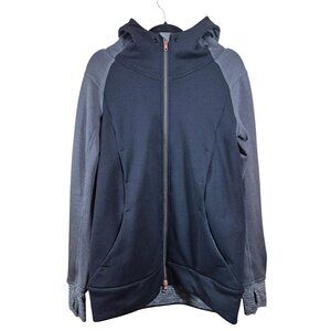 Lululemon Womens Hoodie Size 8 Full Zip Jacket Fleece Polartec Athletic Gym